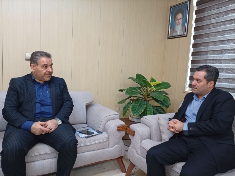 دیدار شهردار تولم شهر با مدیرعامل سازمان همیاری گیلان به منظور تامین ماشین آلات خدمات رسان