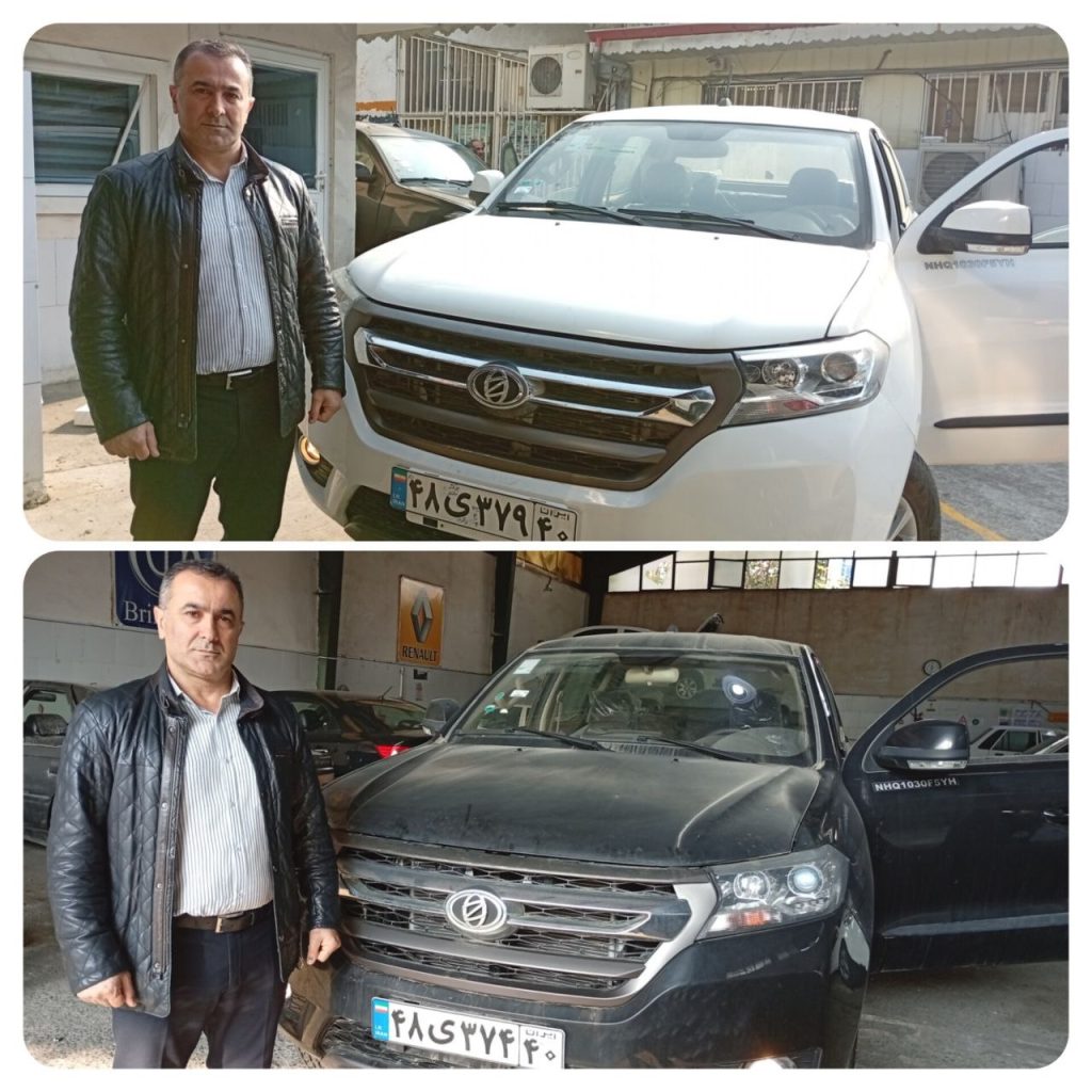 تحویل دو دستگاه پیکاپ زاگرس به آتش نشانی رشت توسط سازمان همیاری شهرداری های استان گیلان