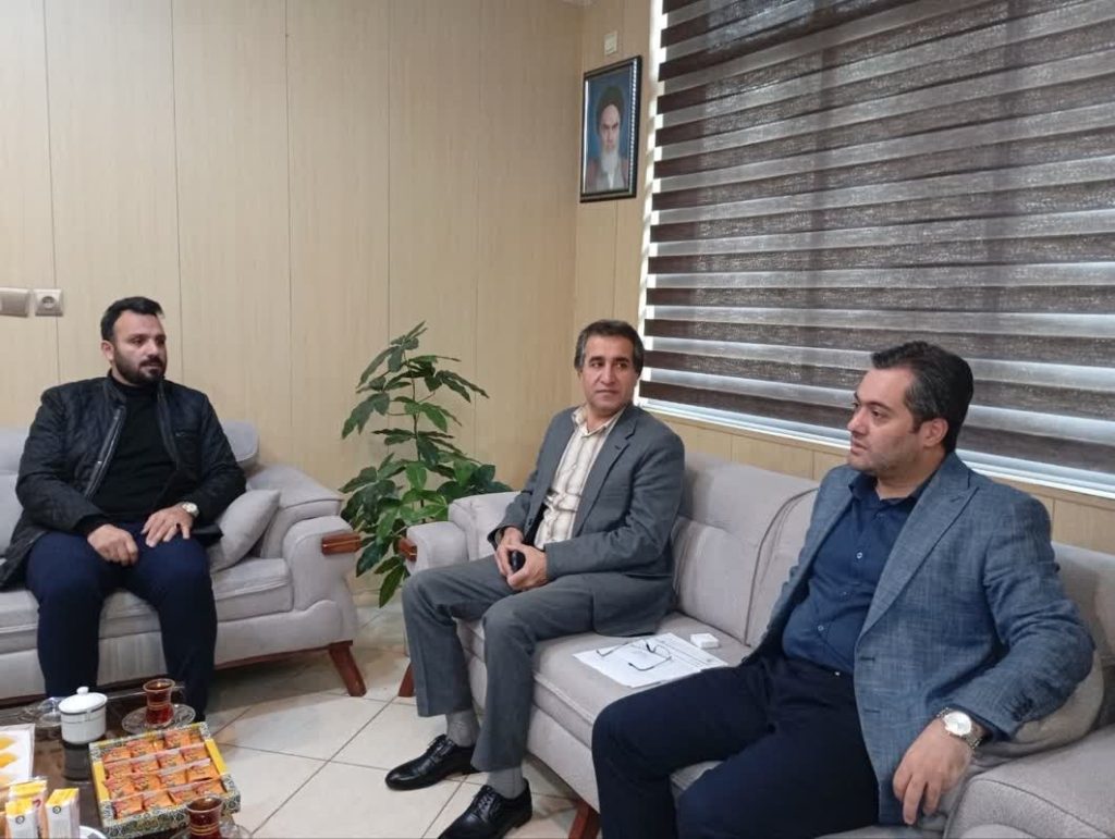 دیدار شهردار لشت نشا با مدیرعامل سازمان همیاری شهرداری های گیلان