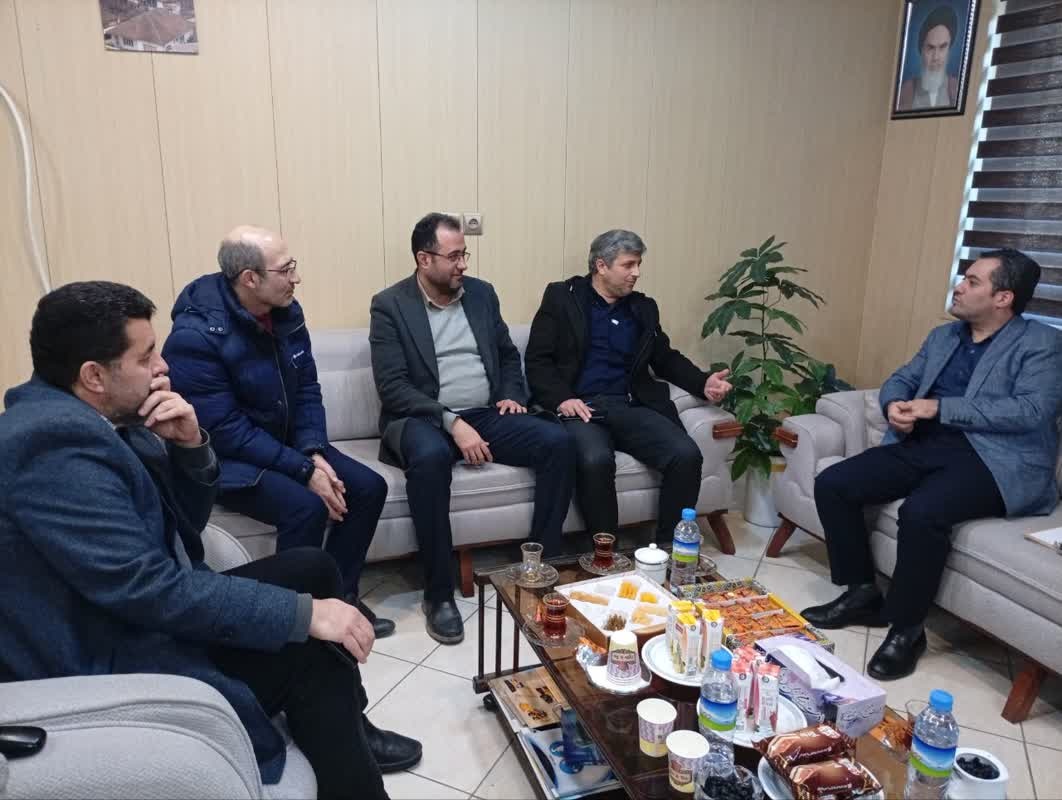 دیدار شهردار منجیل با مدیرعامل سازمان همیاری شهرداری های گیلان