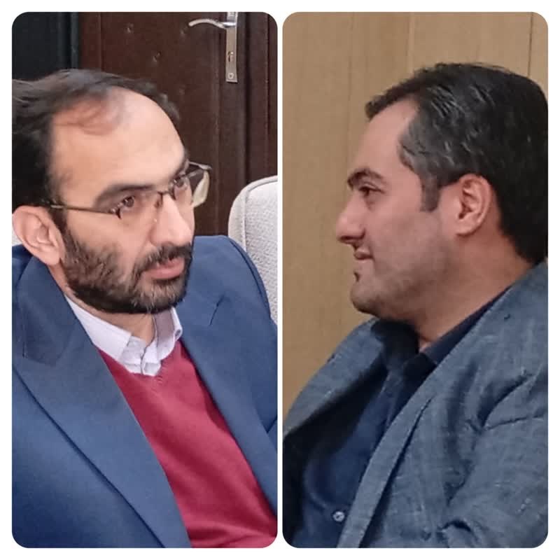 دیدار شهردار پیربازار با مدیرعامل سازمان همیاری شهرداری های گیلان