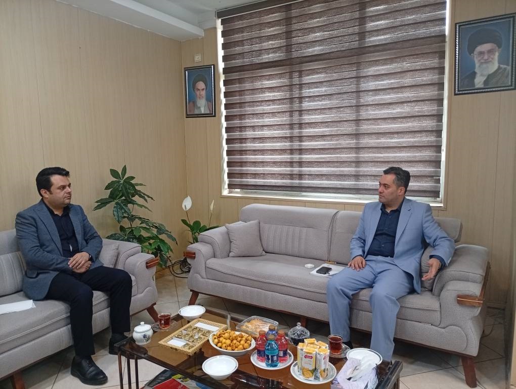 دیدار شهردار طاهرگوراب با مدیرعامل سازمان همیاری شهرداری های گیلان