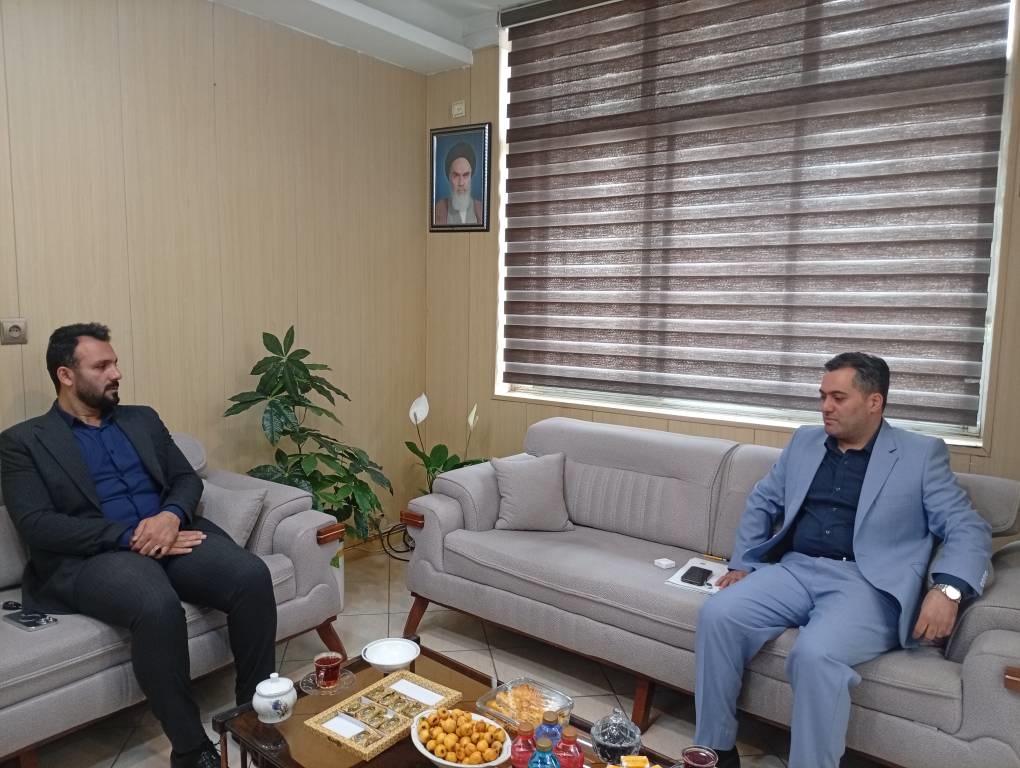 دیدار شهردار لشت نشا با مدیرعامل سازمان همیاری شهرداری های گیلان