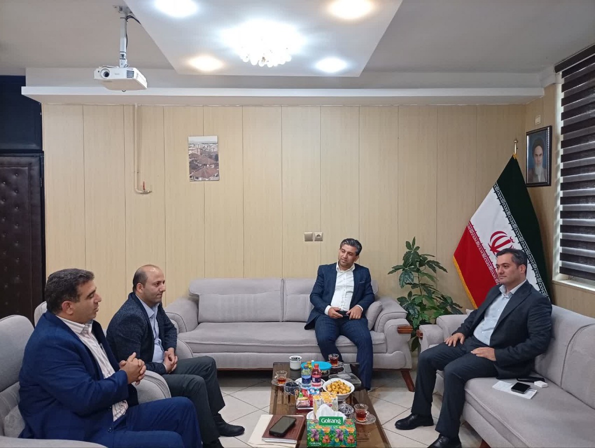دیدار شهردار لوشان با مدیرعامل سازمان همیاری شهرداری های گیلان