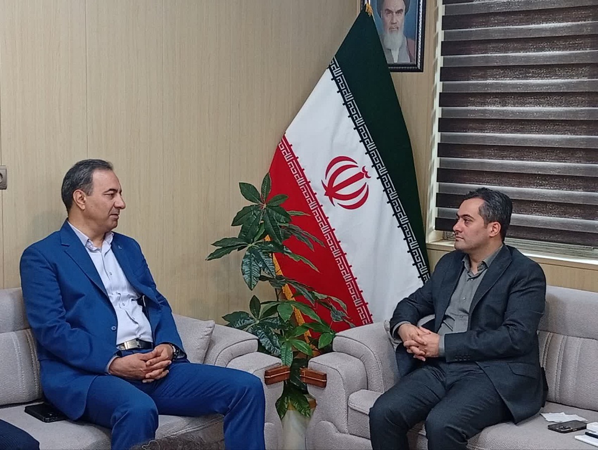 دیدار مدیر امور شعب پست بانک گیلان با مدیرعامل سازمان همیاری شهرداری ها