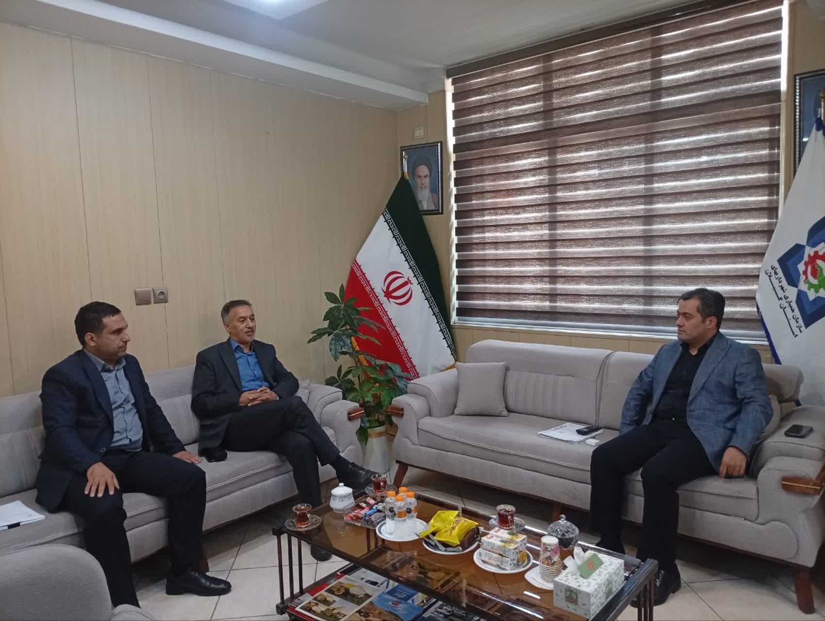بررسی راه اندازی کارخانه آسفالت سازمان عمران شهرداری رشت با همکاری سازمان همیاری شهرداری های گیلان